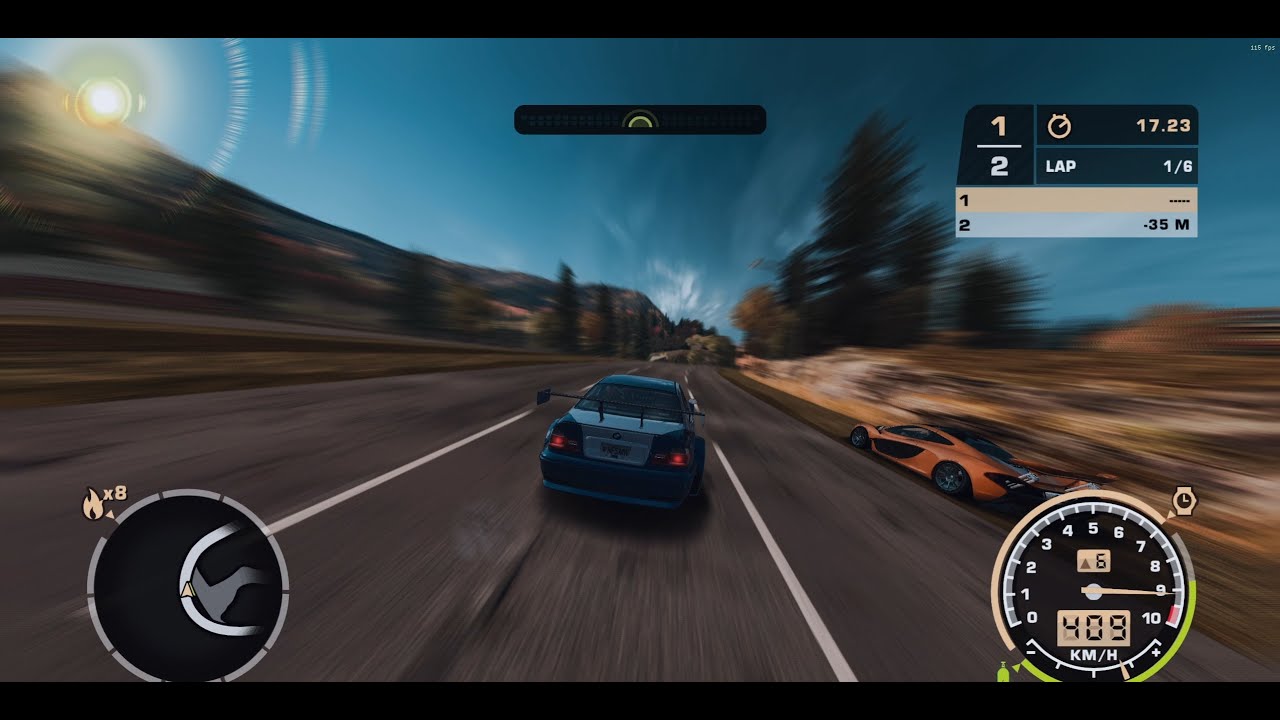 CUSTOM BOSS RACE IN NFS MOST WANTED | ZEPHYR from NFS RIVALS