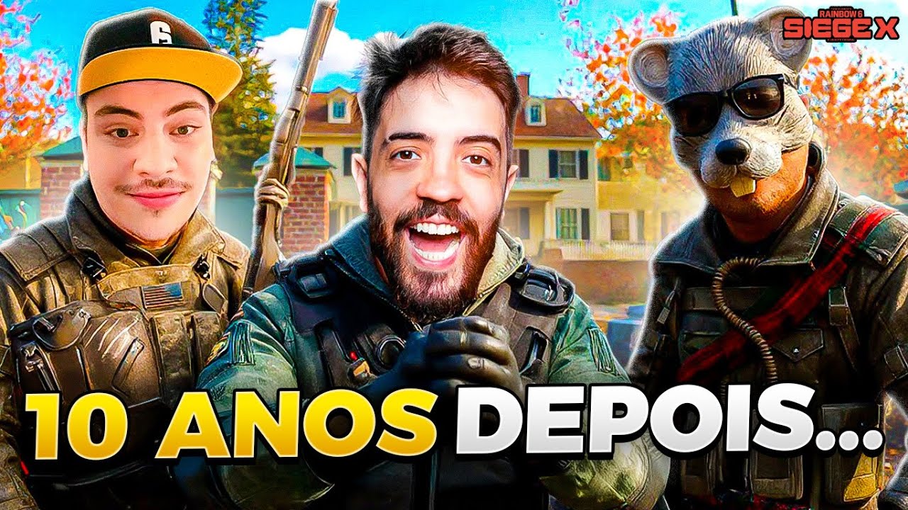 RAINBOW SIX SIEGE X   PATIFE, DREZZY E RATO DANDO AULAS