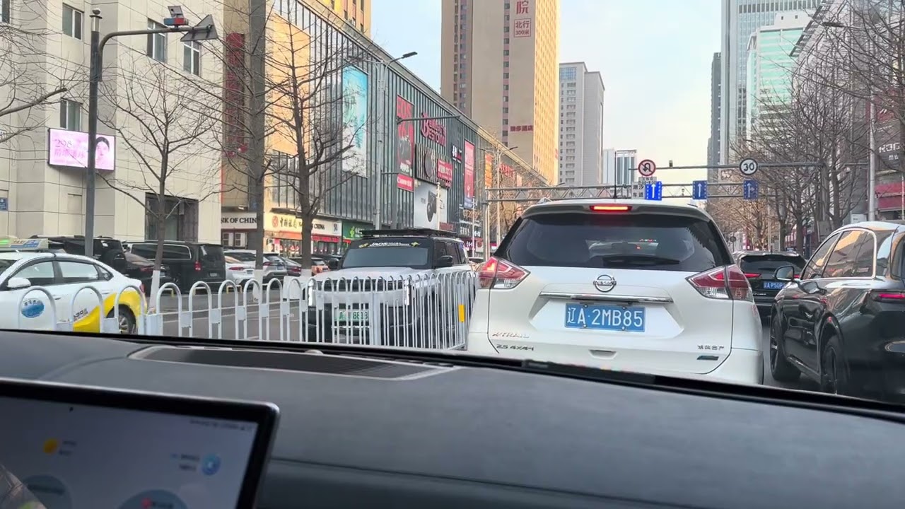 Shenyang at Dusk 🚗 | Relaxing City Drive