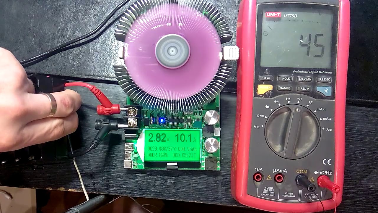 Test varicore lg hg2 18650 3000mah