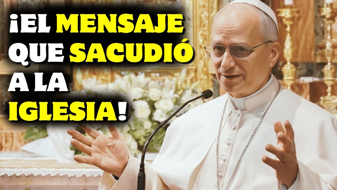 PAPA LE&Oacute;N XIV SORPRENDE AL MUNDO CON SU MENSAJE INQUEBRANTABLE A LA IGLESIA