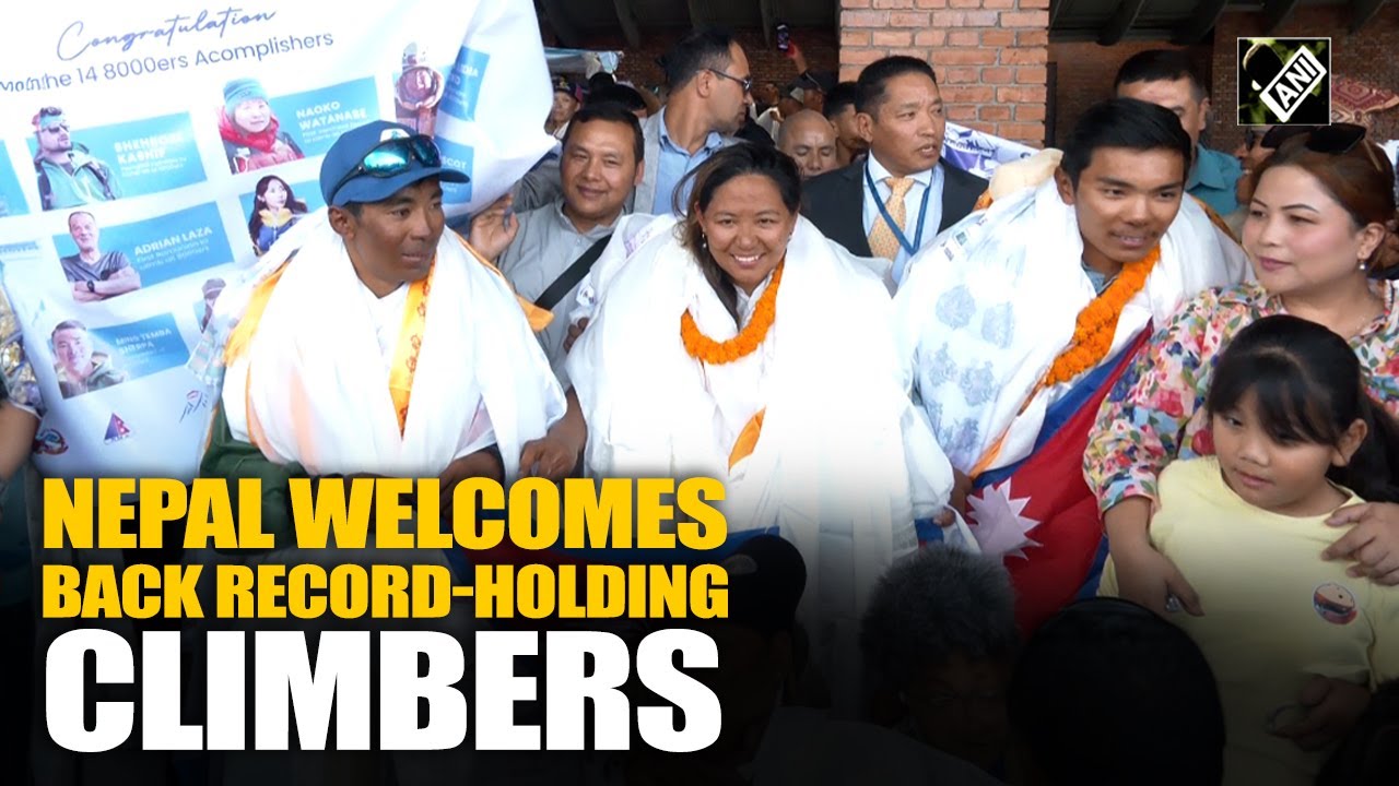 Nepal Welcomes Back Record-Holding Climbers Nima Rinji and Dawa Yangzum