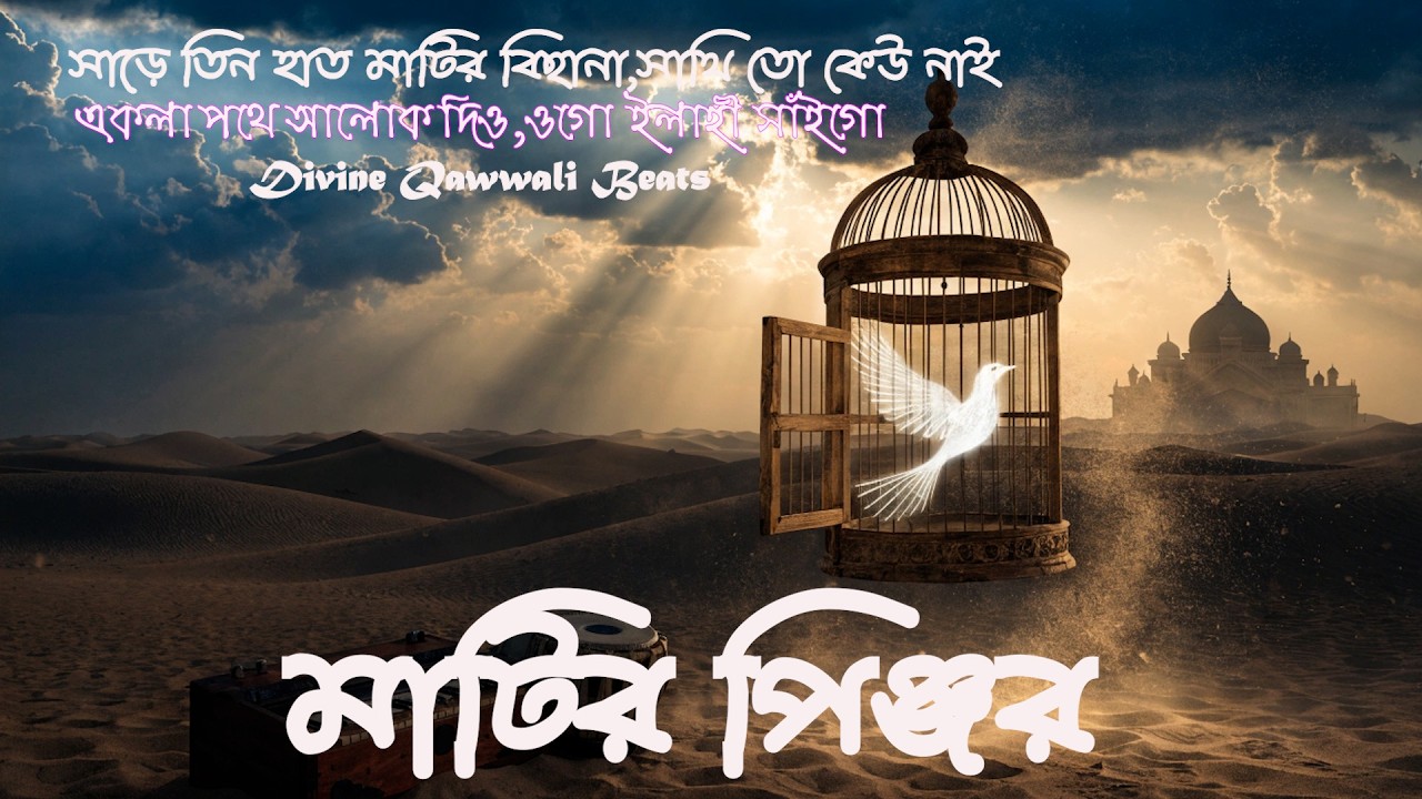 মাটির পিঞ্জর ভাঙবে যেদিন | Soulful Bengali Qawwali | Divine Qawwali Beats