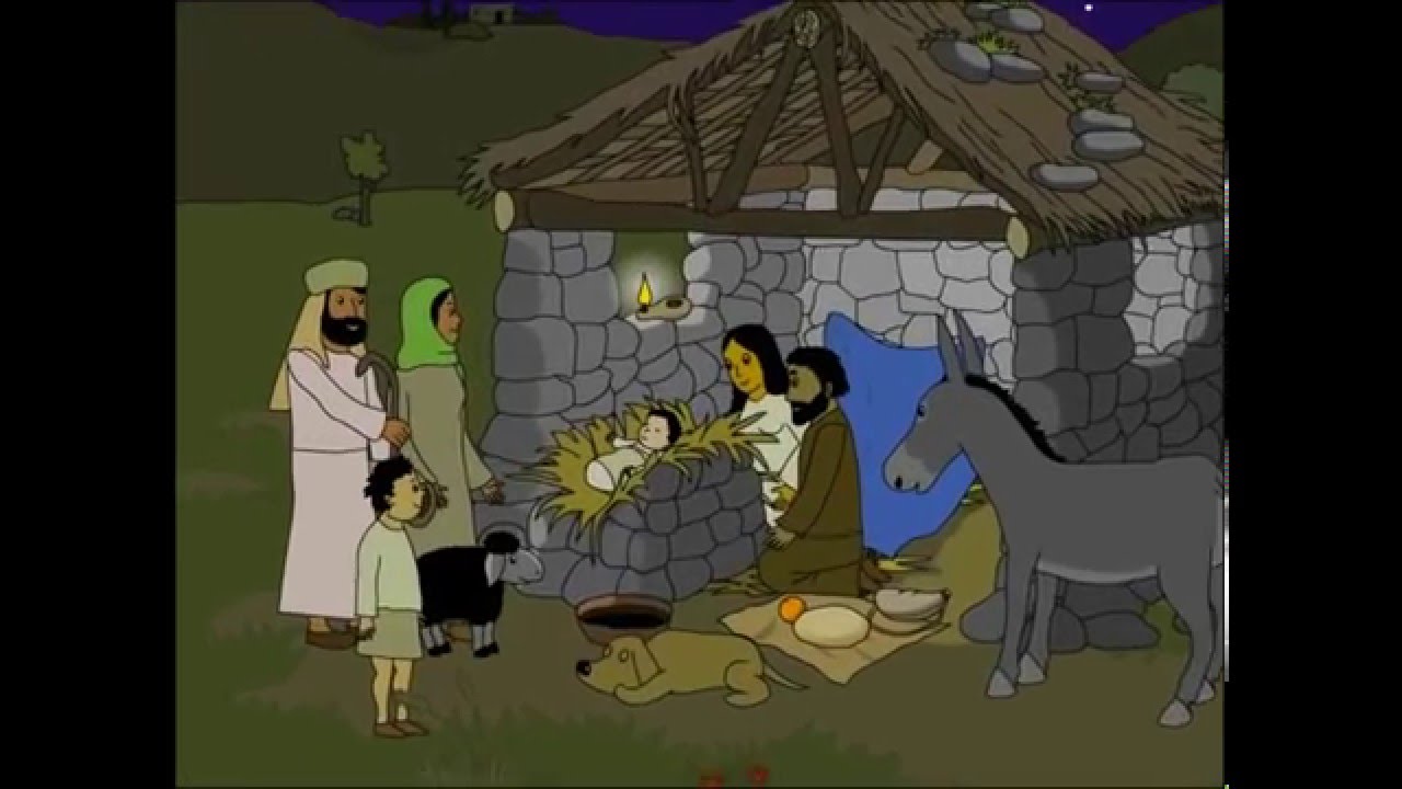 sulla strada polverosa - canzone di natale per bambini