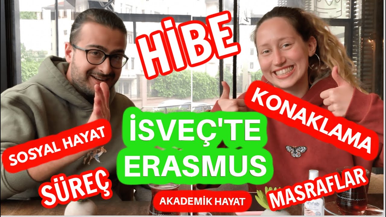 İSVEÇ'TE ERASMUSA GİTMEK | HİBE, BAŞVURU SÜRECİ, MASRAFLAR