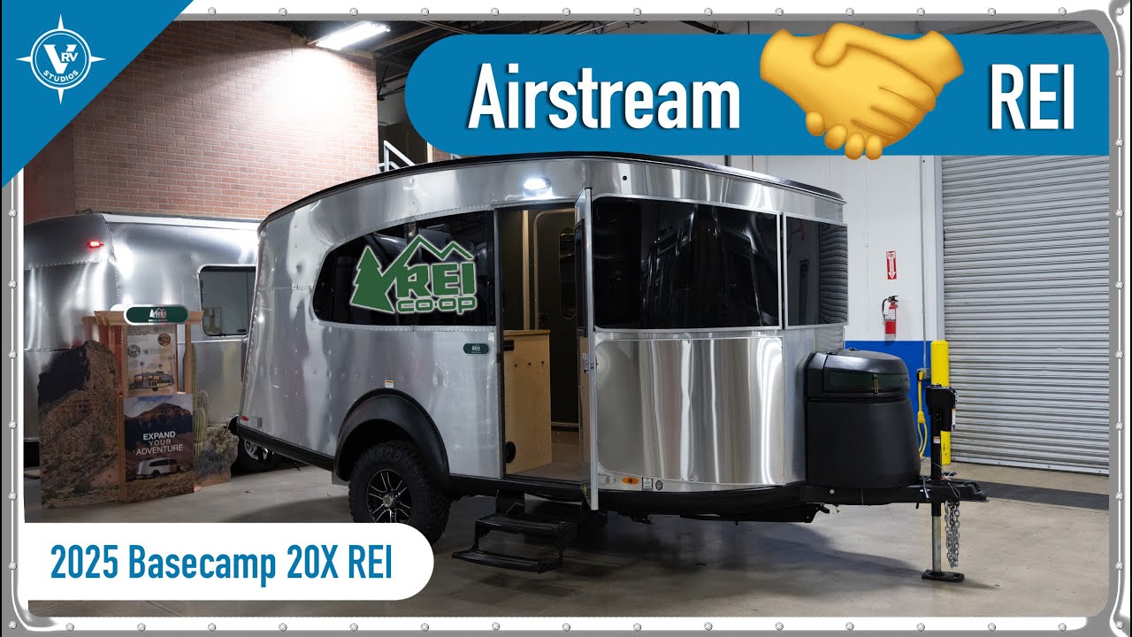 Кемпинг получил ОГРОМНОЕ обновление! | Airstream Basecamp 20X REI Edition 2025