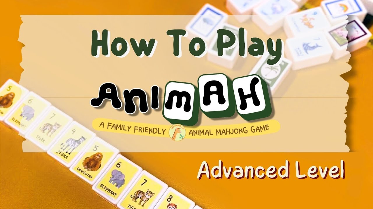 Growing Up Board Game - AniMAH - How to Play (Advanced Level)