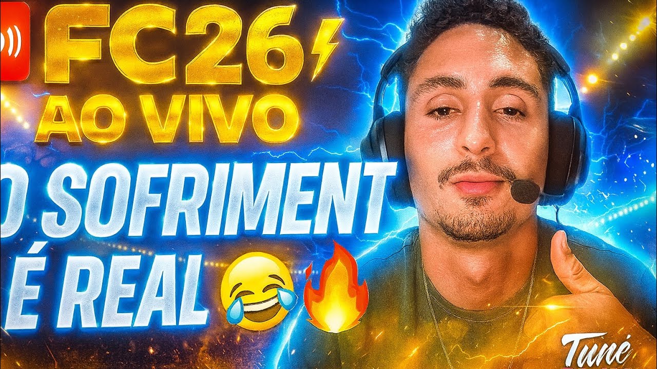 AO VIVO • FC26 | O SOFRIMENTO CONTINUA 💀⚽ | Tuné Play