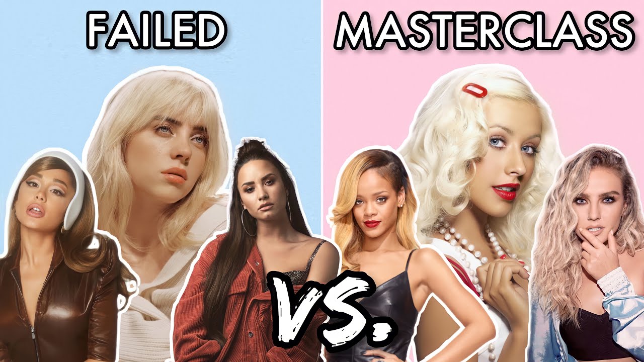 FAILED vs. MASTERCLASS Vocal Moments | Pop Female Singers