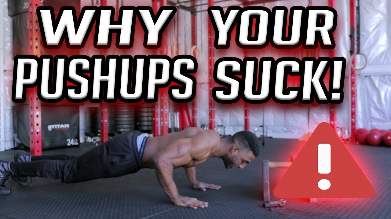 Why Your Pushups Suck !! (4 MISTAKES TO AVOID)