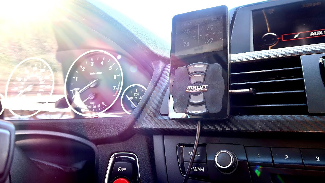 F30 ON AIRLIFT PERFORMANCE! HOW TO SET YOUR RIDE HEIGHT!