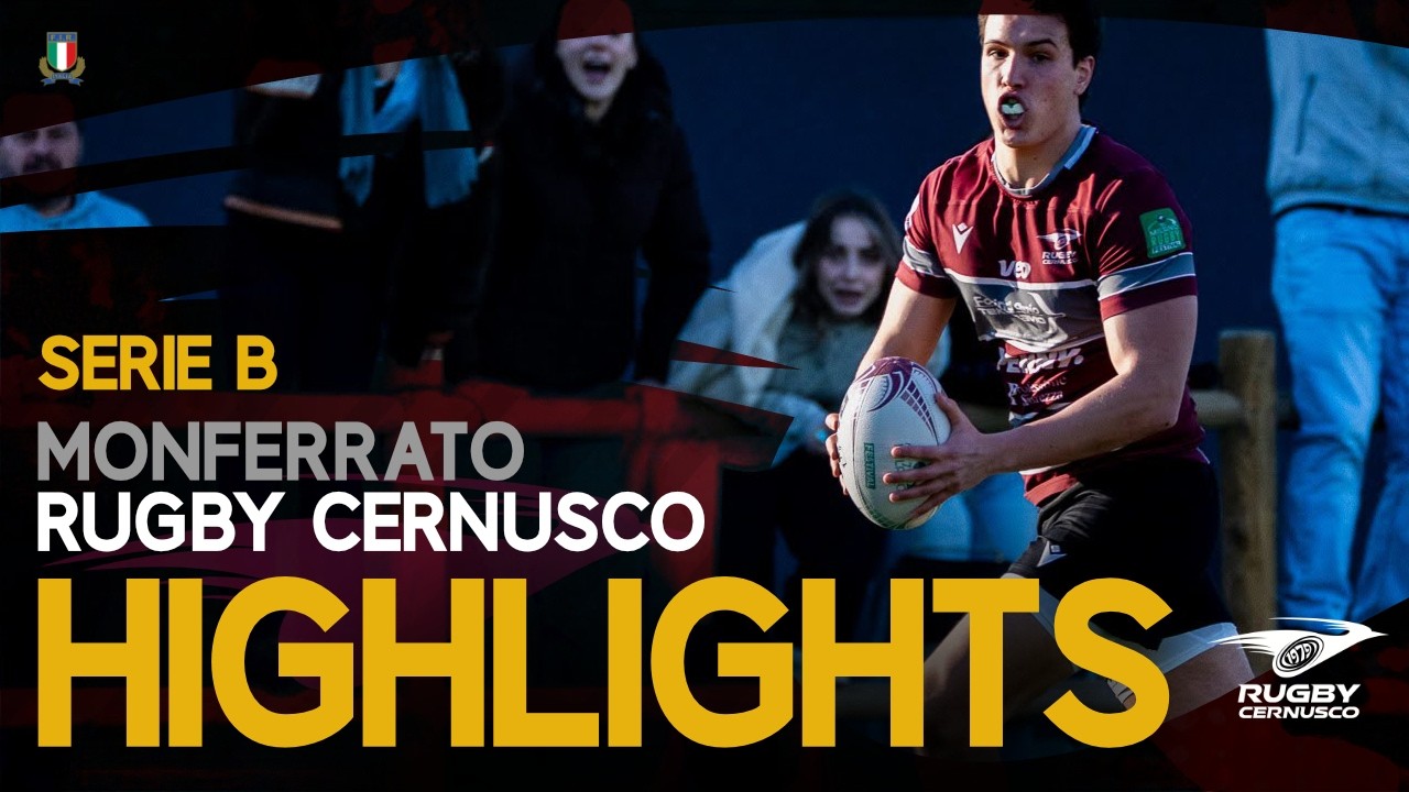 Unione Monferrato Rugby v Rugby Cernusco | 22.02.2026 | Highlights