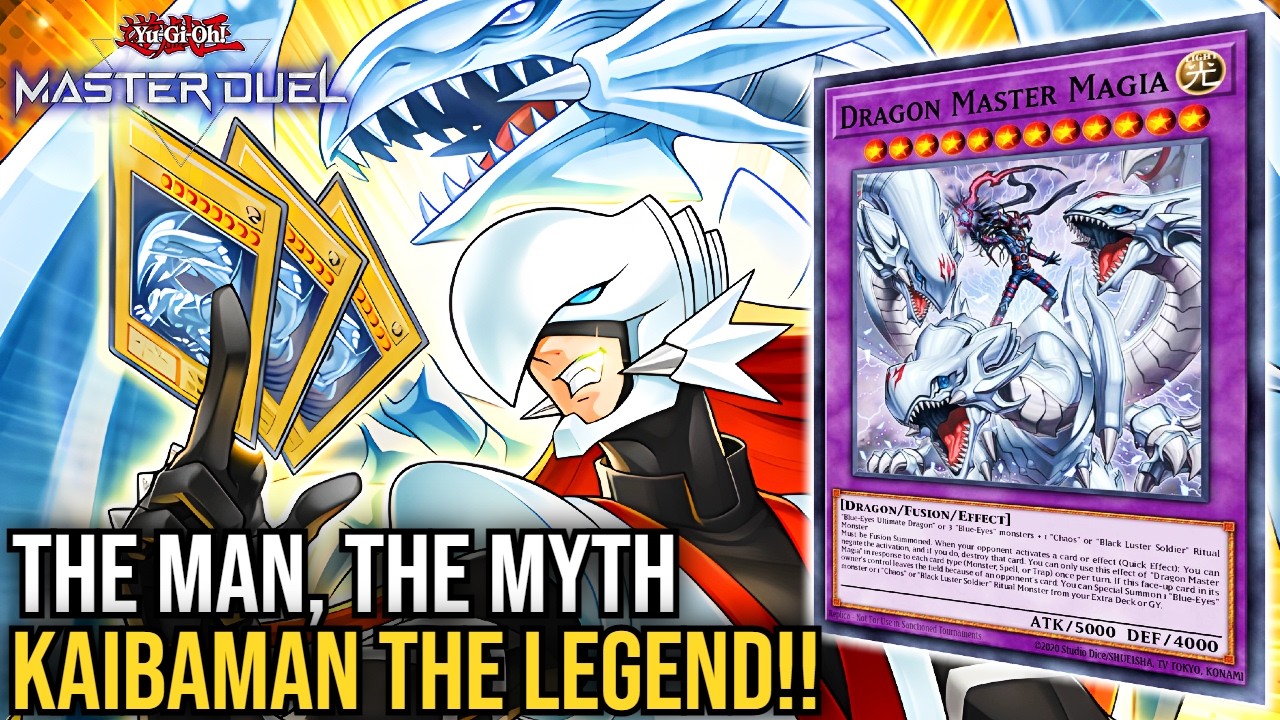 Yu-Gi-Oh! MASTER DUEL | BLUE-EYES - Kaibaman the Legend [Duelist Cup Gameplay]