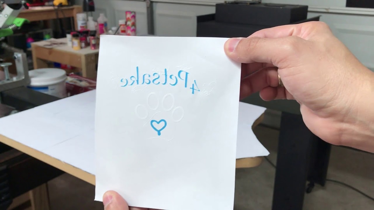 How to make a Screen Printing Transfer