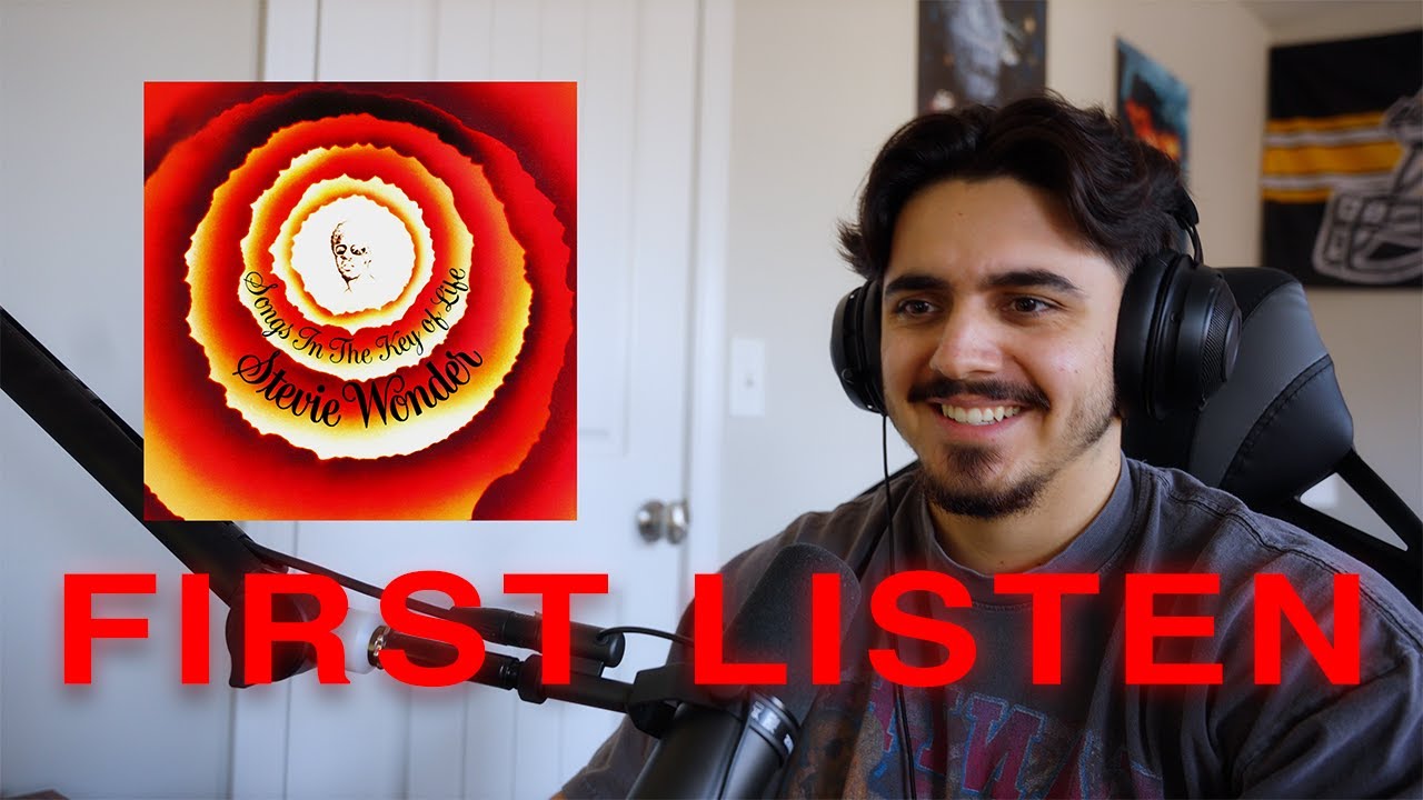 First Listen - SONGS IN THE KEY OF LIFE PART 1 - Stevie Wonder