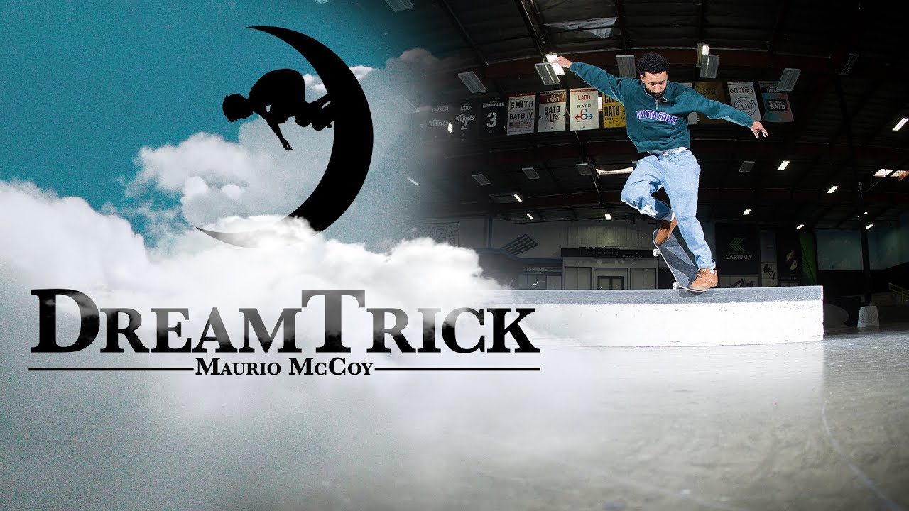 Never Been Done At The Berrics | Maurio McCoy #dreamtrick