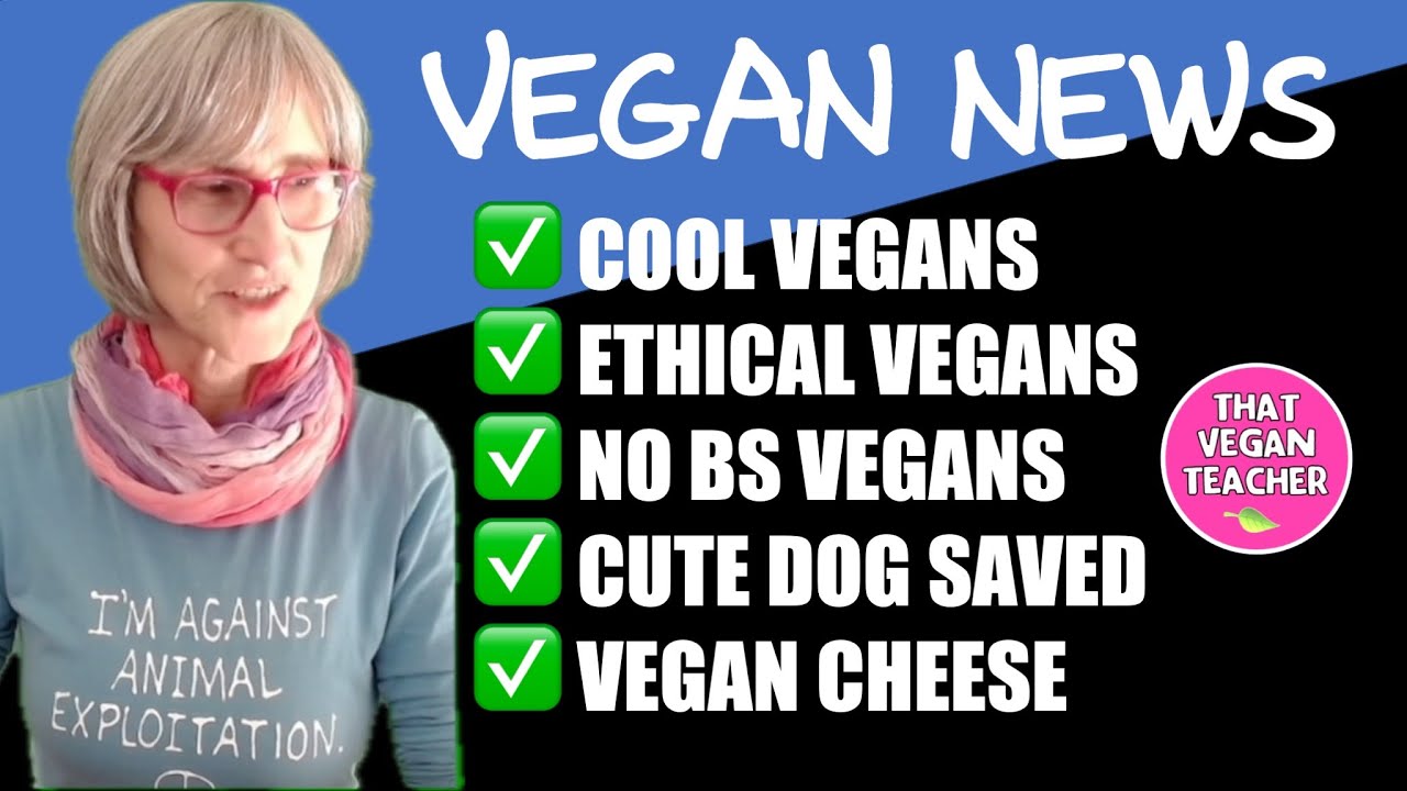 Hey Vegans! Got News? Send me a DM on Instagram if you want me to mention it on my channel.