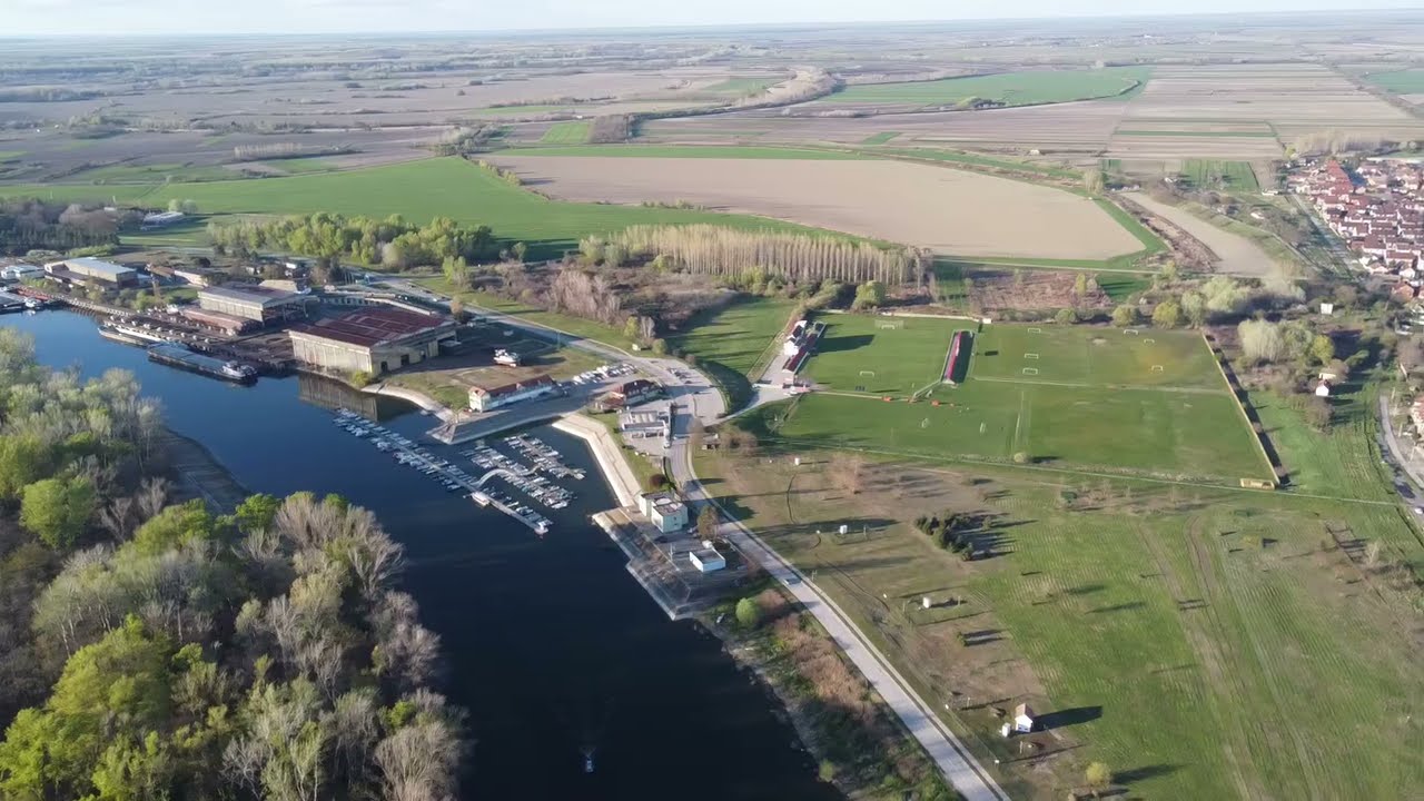 Apatin iz ptičije perspektive