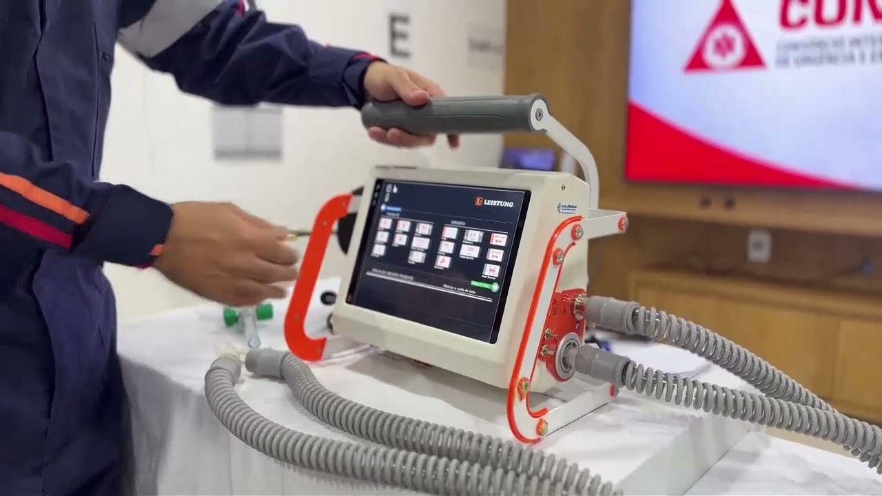 Guia Prático, como Utilizar o Equipamento de Forma Correta : Ventilador Mecânico Leistung