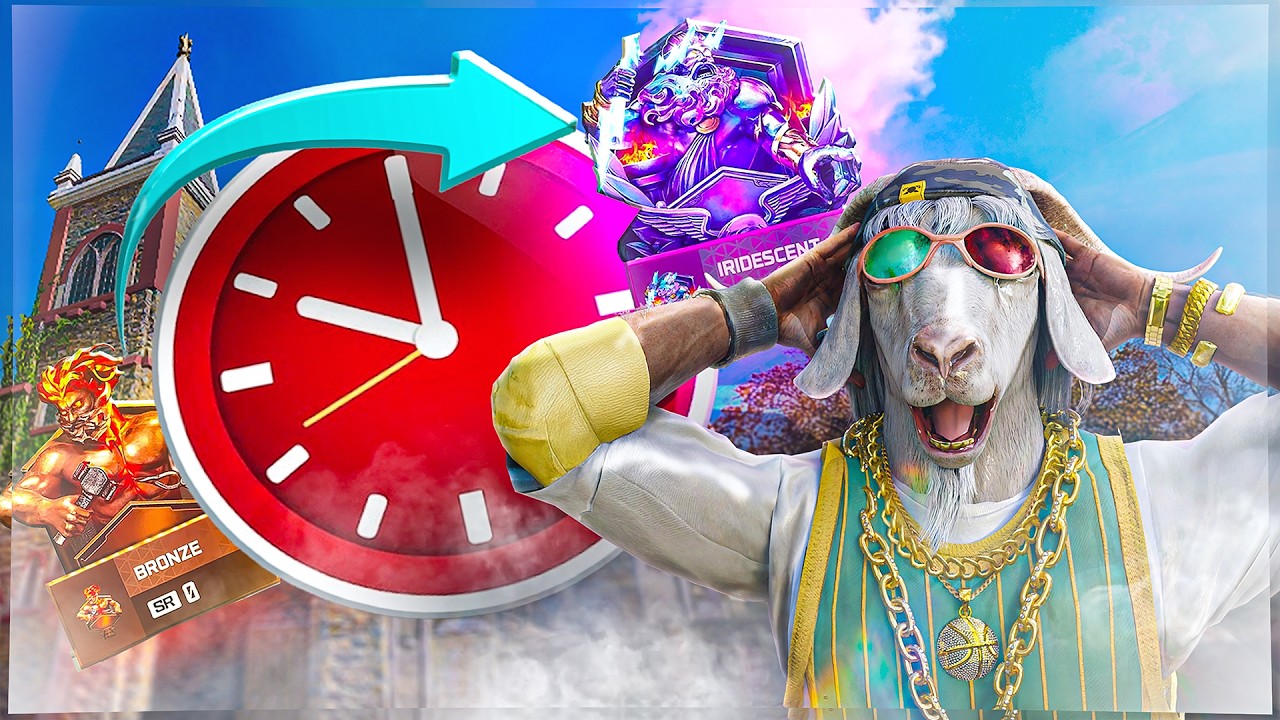 SO I SOLO QUEUED 1 HOUR A DAY TO IRIDESCENT