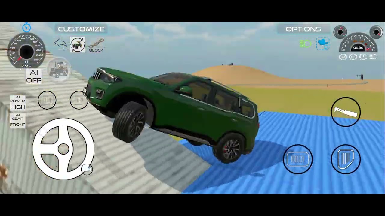 THAR MAHINDRA and VEGNOUR gaming video #games 