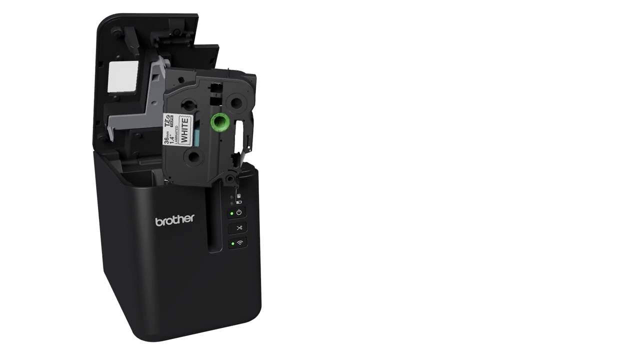 M&aacute;y in nh&atilde;n Brother PT P900W Network Label Printer