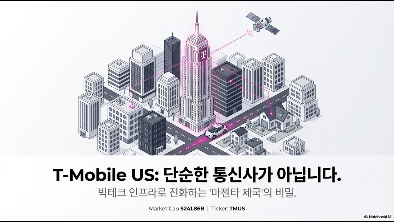 “통신사인 줄 알았죠?” 월가도 속고 있는 T-모바일의 소름 돋는 정체 (AI 시대의 통행료)