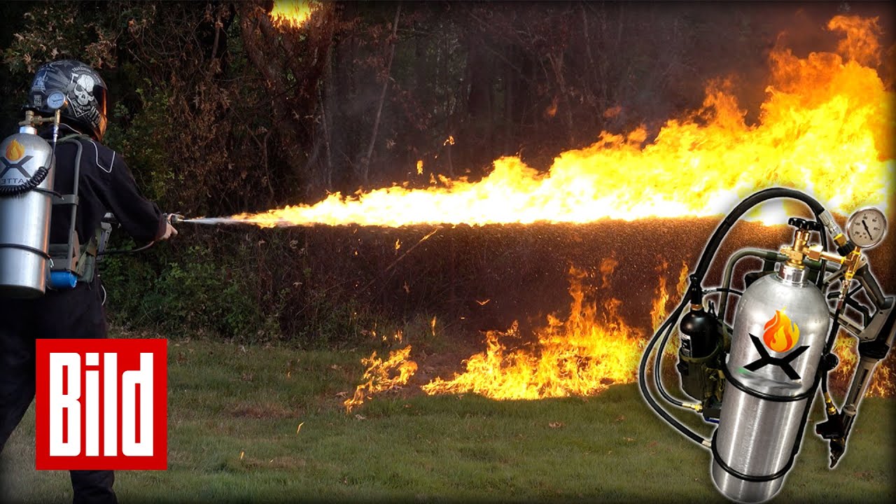 Burn, Baby - Der Flammenwerfer für Zuhause ( x-matter / Flamethrower / dream )