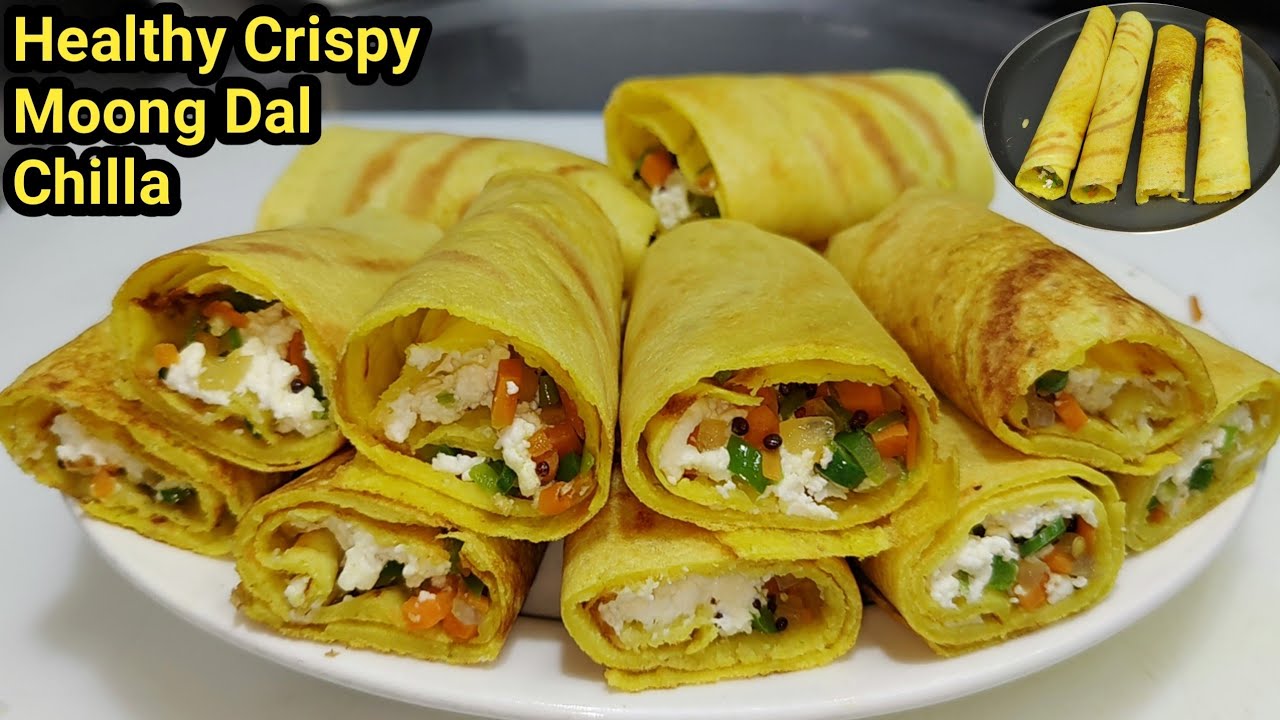 Moong Dal Chilla/मूंग दाल और पनीर का आसान चीला/Easy Breakfast Recipe/Moong Dal Ka Cheela/Chef Ashok