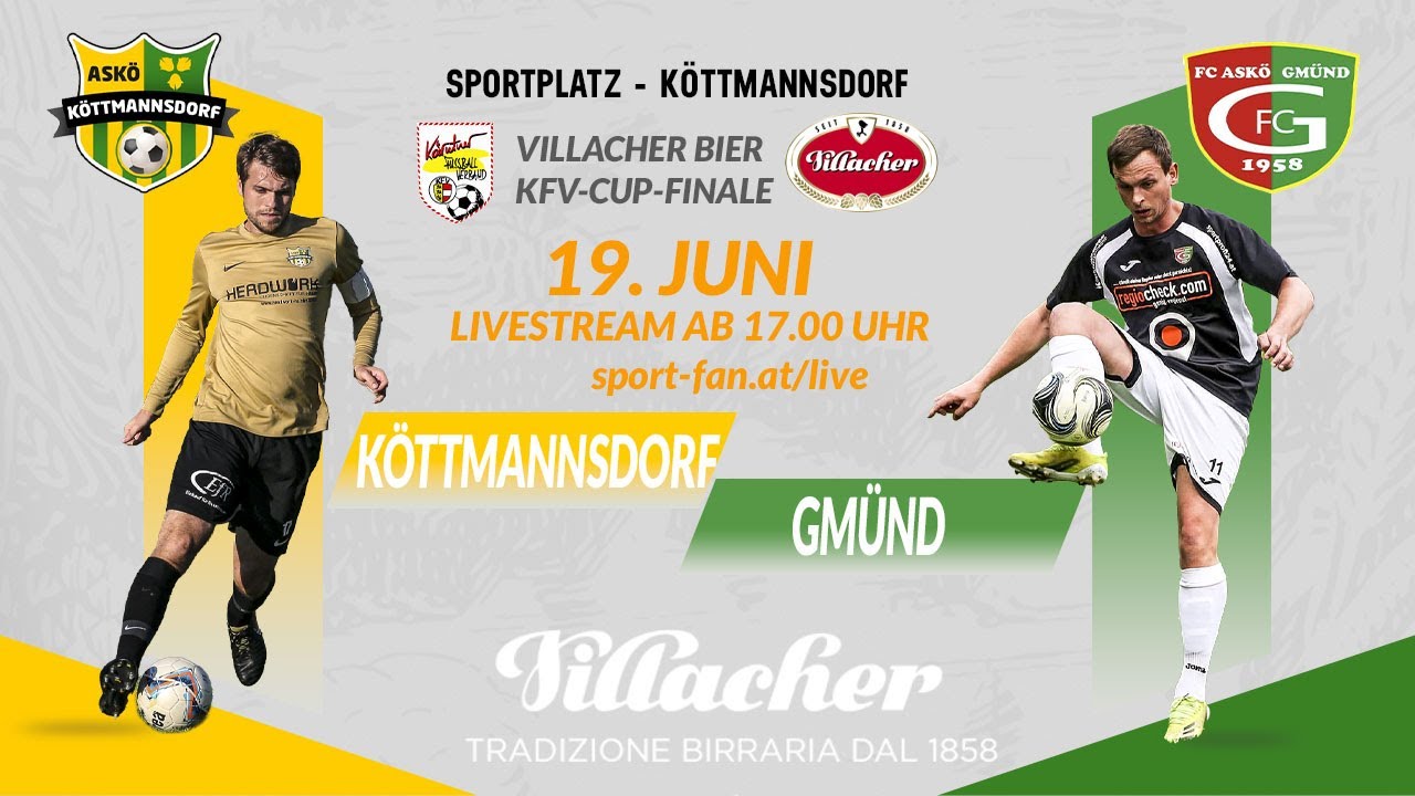 KFV Cup Finale ASKÖ Köttmannsdorf gegen FC ASKÖ Gmünd 3:2