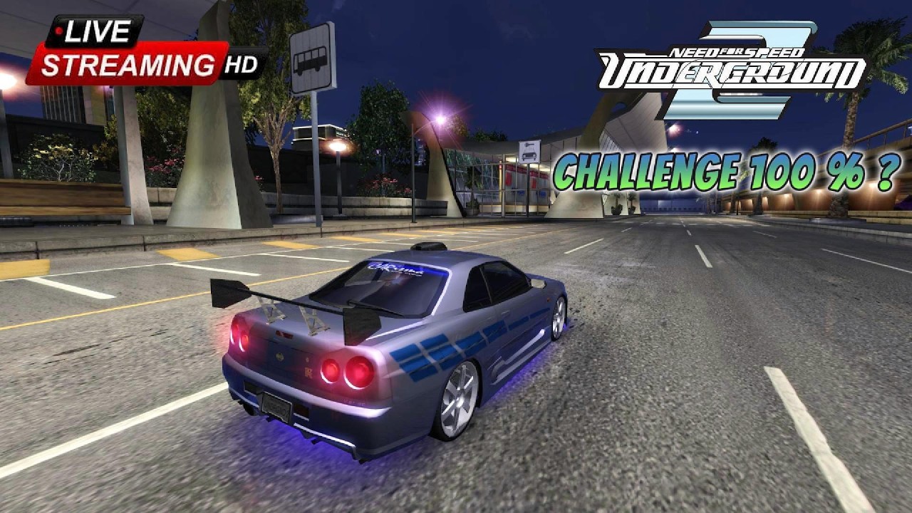 🔴LIVE NFS Underground 2 – CHALLENGE 100% | EDISI SAHHUUUR  (VERTICAL)