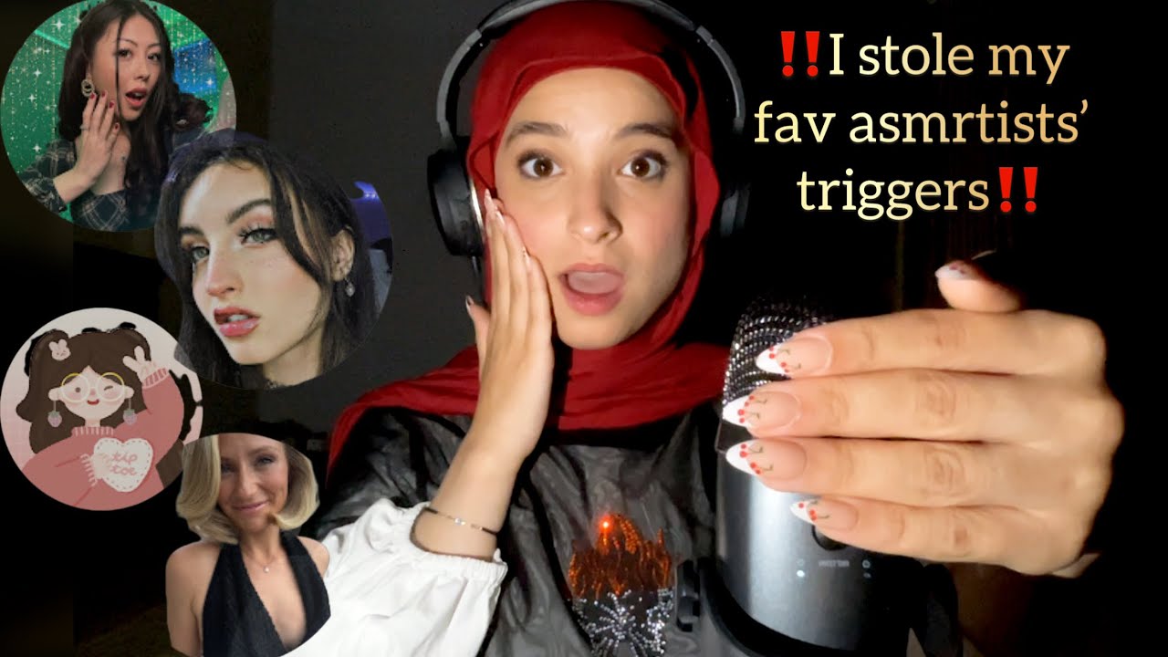 [ASMR] Fast and Aggressive Mic Triggers but I&rsquo;m a Thief 🥷🚷| + rambles, hand movements & mouth sounds