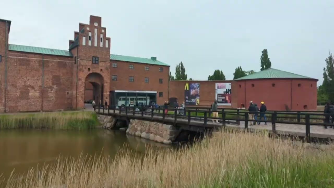 Copenhagen, Denmark to Malmö, Sweden - Train Ride, Sodra Forstadsgaten, & Malmö Castle