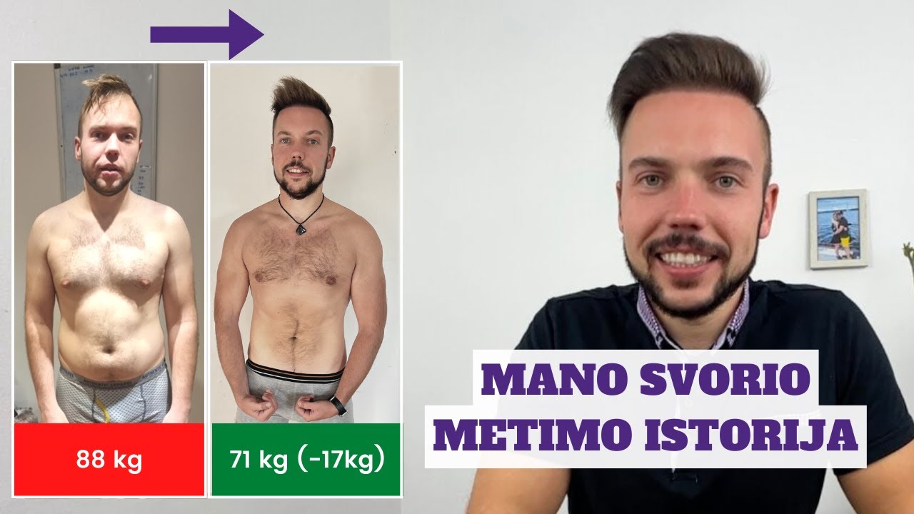 Mano svorio metimo istorija
