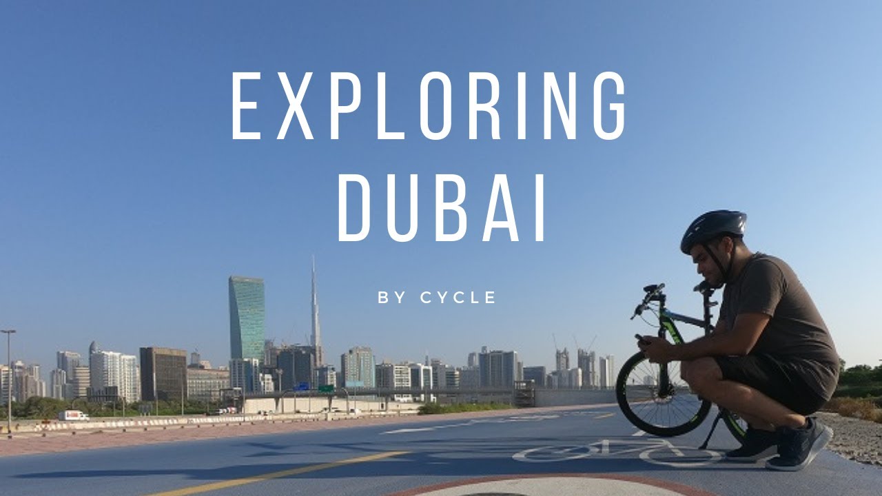 WOW !!!   AMAZING EXPERIENCE  I  CYCLING DUBAI  BUSINESS BAY TO MEYDAN TRACK