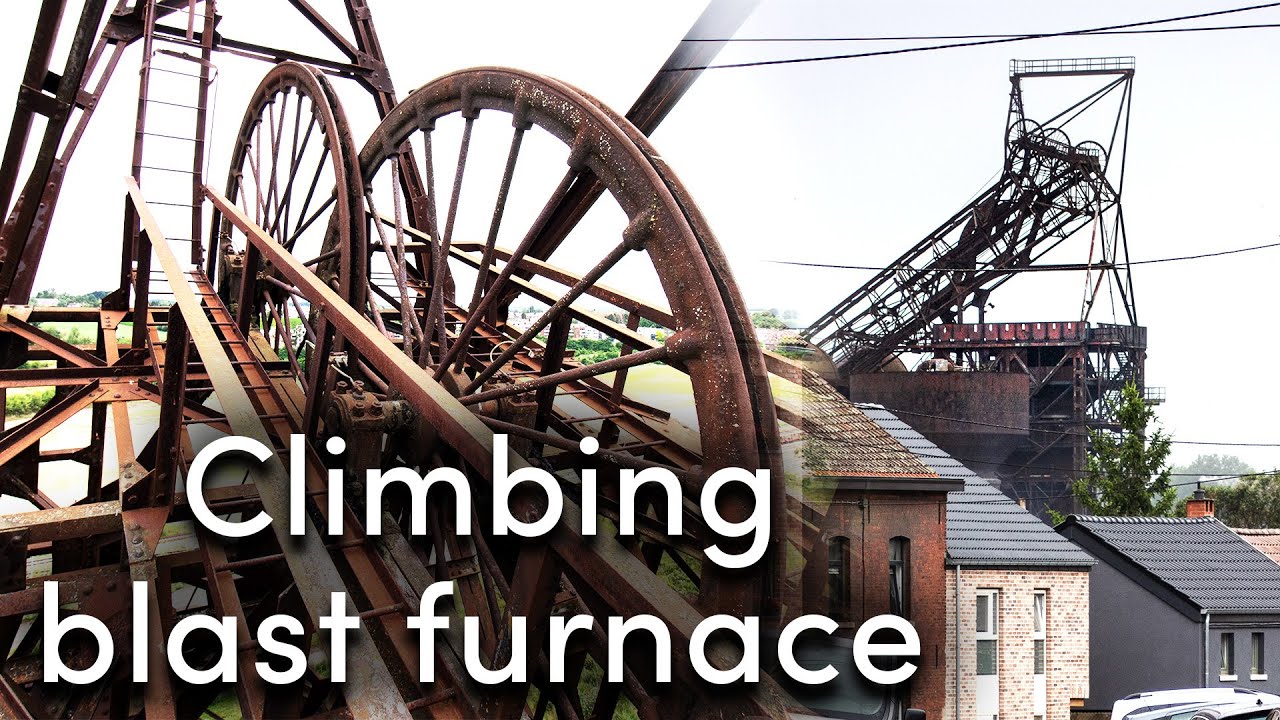 Climbing a 100 Year Old Abandoned Blast Furnace
