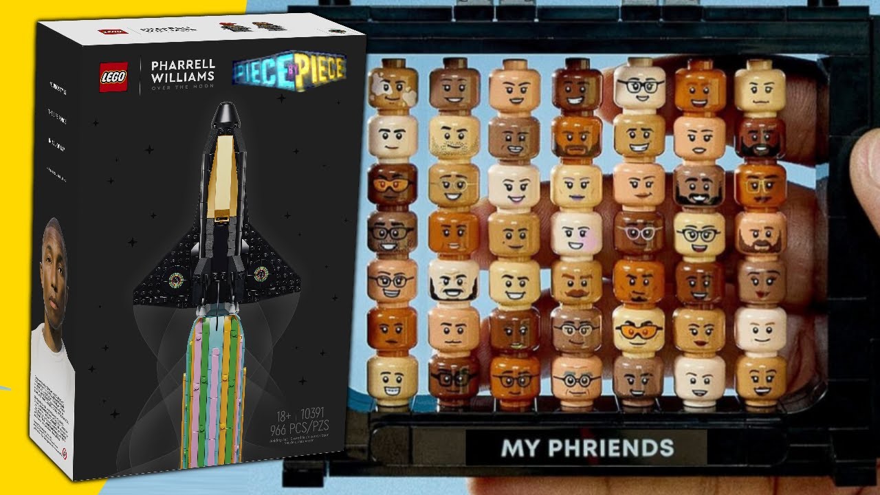 The LEGO Pharrell Williams Set is Weird and Great
