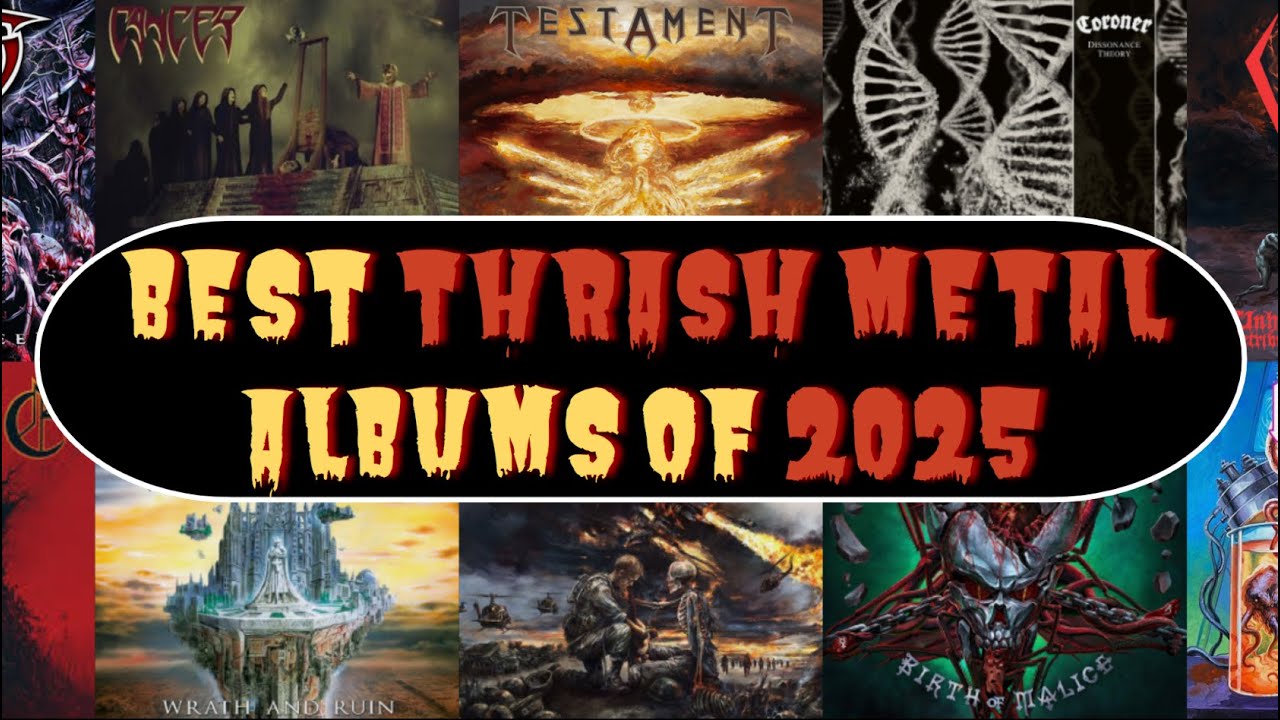 Top 10 BEST NEW THRASH METAL ALBUMS Of 2025