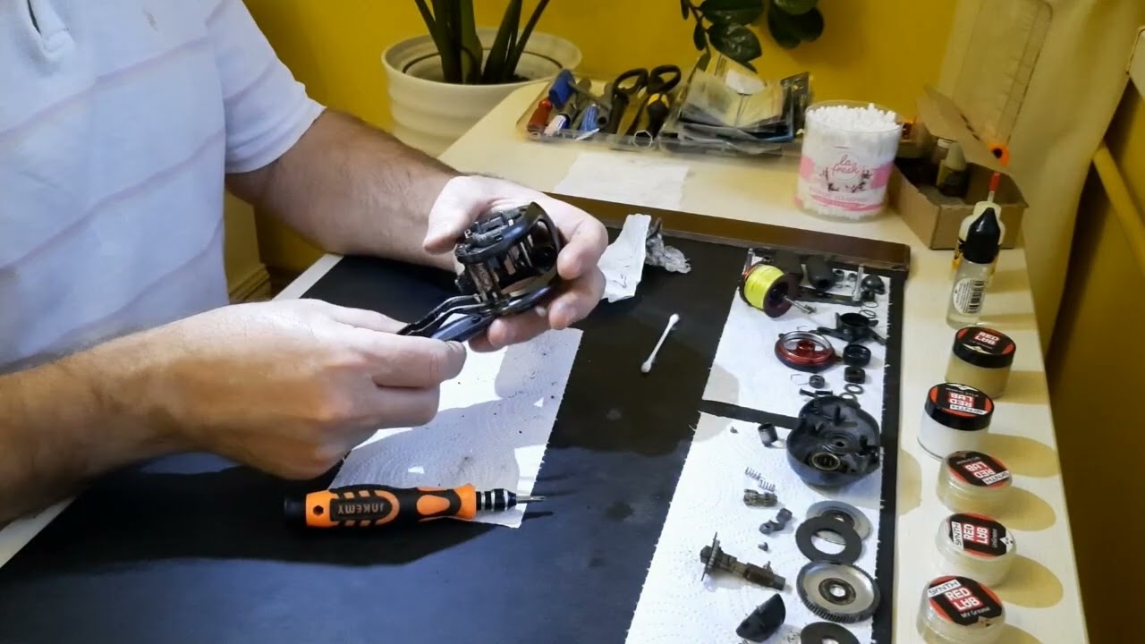 Shimano CORE 101 Mg. Техническое обслуживание.