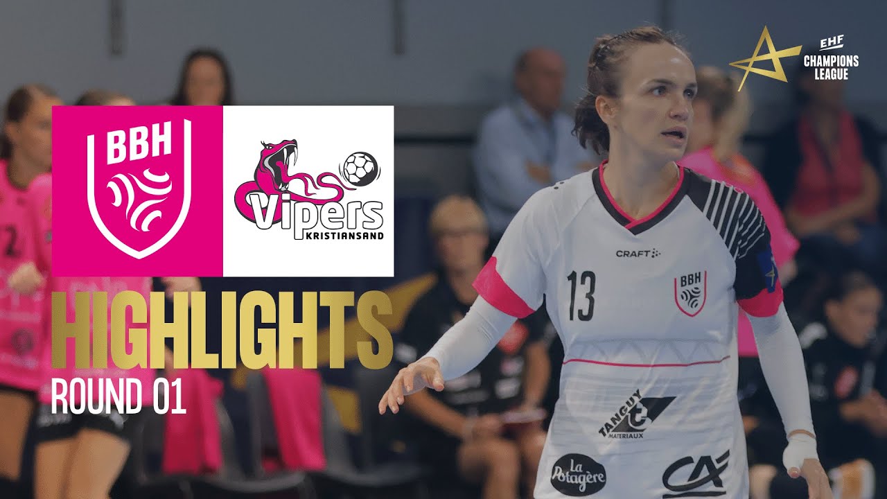 Brest Bretagne Handball 🆚 Vipers Kristiansand | Round 1 | EHF Champions League Women 2024/25