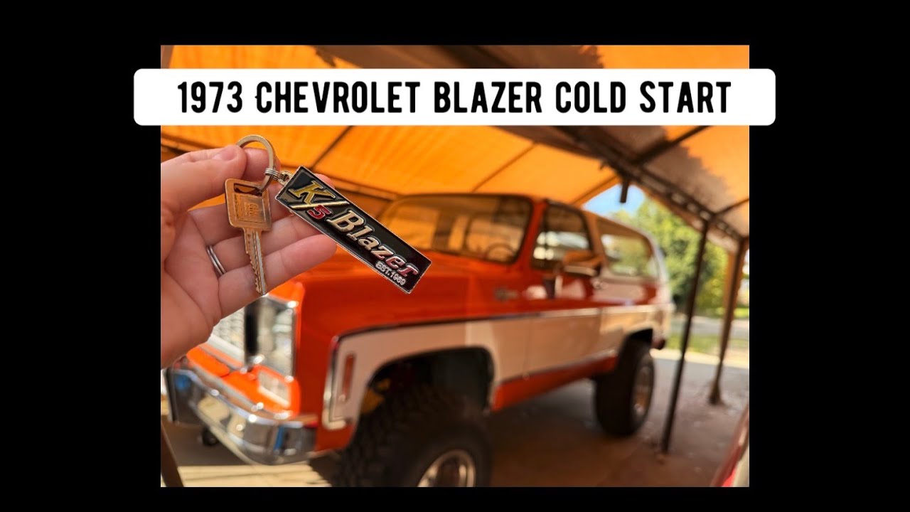 CHEVROLET BLAZER 1973: ХОЛОДНЫЙ ЗАПУСК #chevyblazer #coldstart #newvideo #update #vlog #startup #...