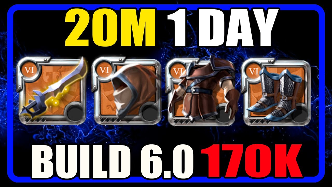 FAZENDO MUITA PRATA NO ALBION ONLINE PVP ACLARADA 20M 1 DIA #albiononline #jogos #mmorpg