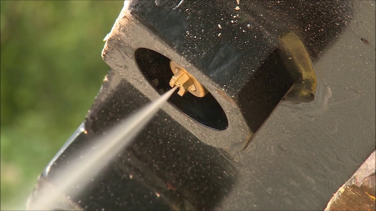 Epiroc SB breakers // Water spraying system