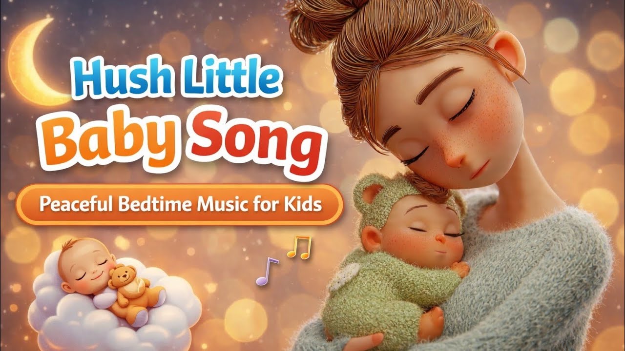3 Minutes Baby Sleep Song 😴 Sweet English Lullaby for Kids | Bedtime Song