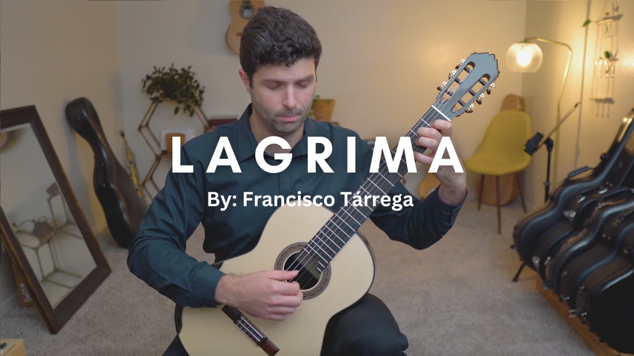 Evan Taucher plays Lagrima by Francisco Tarrega on a 2024 Kim Lissarrague Classical Guitar