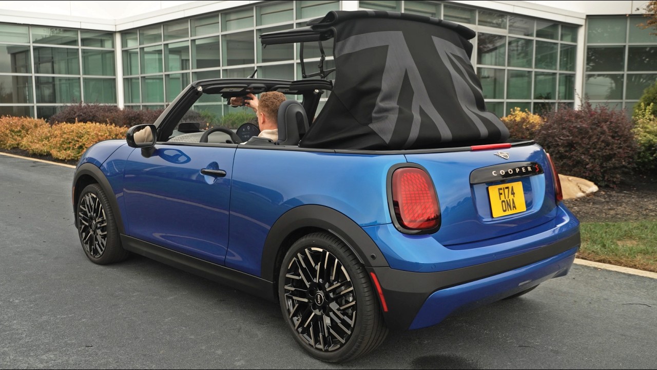 New 2025 MINI Cooper S Convertible F67 | Exterior & Interior Details
