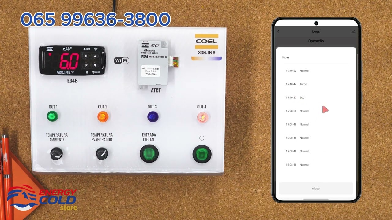 COEL E34B WIFI  Gr&aacute;ficos