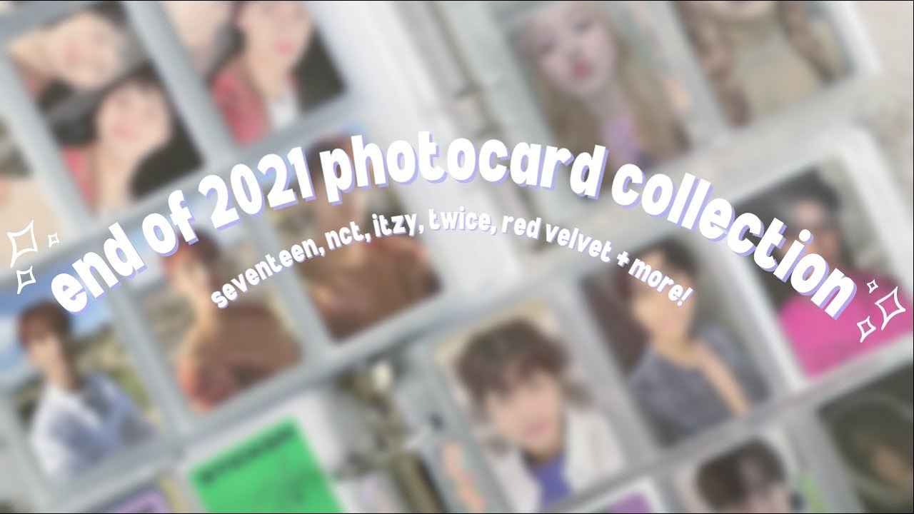 ✰ my complete kpop photocard collection - december 2021 ✰