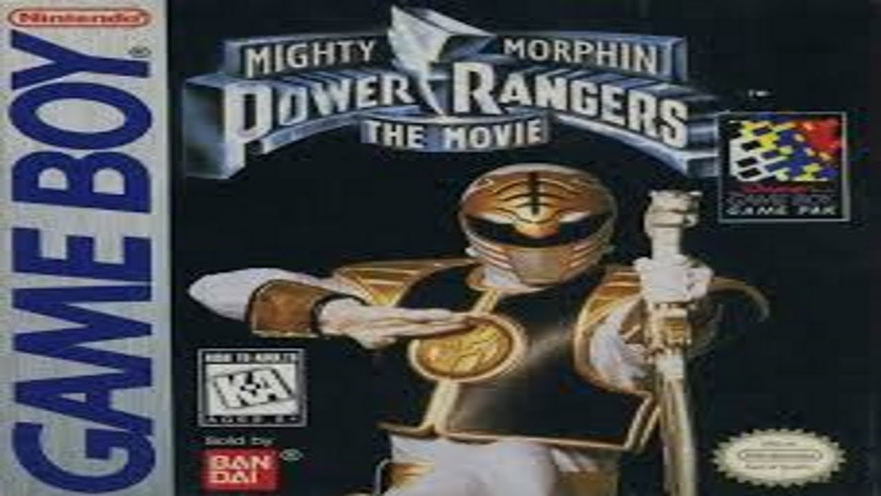 Mighty Morphin Power Rangers: The Movie - USA - Gameboy Plaaythrough
