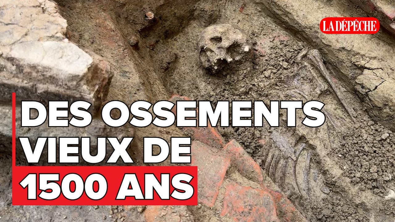 Des tombes antiques du Ve siècle découvertes en plein centre-ville de Toulouse